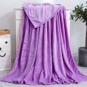 Factory price Wholesale flannel blanket coral wool bed sheet yoga cover blanket flannel gift air conditioning blanket 