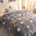 Ins Rainbow Bear~Korean Snow Flower Blanket Office Nap Leisure Sofa Blanket Air Conditioner Blanket in Summer 