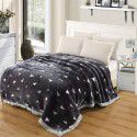 Factory blanket Raschel blanket thickened double-layer warm blanket super soft double-sided blanket gift wholesale 