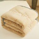 Farai velvet milk velvet composite blanket Double layer blanket Three layer blanket Single double thickened blanket Cotton blanket 