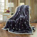 New thickened raschel blanket manufacturer cover blanket winter super soft double-layer wedding blanket Farai velvet group purchase wholesale 