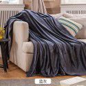 Blankets, flannel, coral velvet, student dormitory, single and double office, spring and summer afternoon nap, blanket, home textile, home decoration blanket