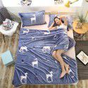 Marten blanket flannel summer nap blanket blanket blanket bed sheet student bed single double air-conditioned blanket 