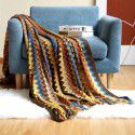 Knitted blanket Amazon's popular Boxi Mia knitted blanket sofa blanket office blanket blanket blanket blanket blanket wholesale