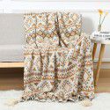 Bohemian blanket Knitted sofa blanket Cover blanket Office lunch break nap Air conditioning blanket Woolen blanket Small blanket wholesale 