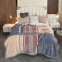 Factory blanket Raschel blanket thickened double-layer warm blanket super soft double-sided blanket gift wholesale 