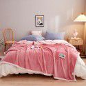 Pure color milk fluff blanket sofa cover blanket nap blanket gift blanket with exquisite gift box 