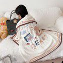 Christmas soft jacquard cartoon blanket children's bed blanket kindergarten nap blanket gift bag 