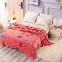 Factory price Wholesale flannel blanket coral wool bed sheet yoga cover blanket flannel gift air conditioning blanket 