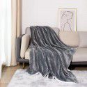 New flannel blanket Double layer cashmere blanket Farad blanket Wholesale pure polar blanket 