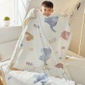 Children's blanket thickened winter cashmere quilt Children's kindergarten nap baby coral blanket 