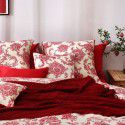 Bright red wedding bed blanket Wedding wedding bed blanket Thread blanket Wedding bed blanket Daily blanket Sofa blanket 