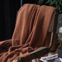 Autumn and winter thickened knitting cover blanket blanket leisure sofa blanket wool blanket Nordic solid color one hair factory stock 