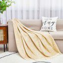 Cotton linen ins living room sofa blanket tassel blanket wearable knee blanket midnight sleeping blanket leisure decorative blanket bed tail blanket 