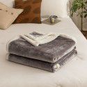 New flannel blanket Double layer cashmere blanket Farad blanket Wholesale pure polar blanket 