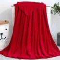 Factory price Wholesale flannel blanket coral wool bed sheet yoga cover blanket flannel gift air conditioning blanket 