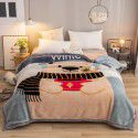 Factory blanket Raschel blanket thickened double-layer warm blanket super soft double-sided blanket gift wholesale 