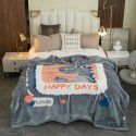 Factory blanket Raschel blanket thickened double-layer warm blanket super soft double-sided blanket gift wholesale 