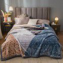 Factory blanket Raschel blanket thickened double-layer warm blanket super soft double-sided blanket gift wholesale 