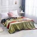 Double layer thickened warm cloud blanket European blanket AB Farai velvet ferret velvet crystal velvet air conditioning blanket wholesale 