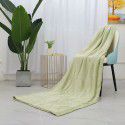 Flannel blanket solid color single layer blanket multi color blanket sofa bedroom office sleeping blanket blanket blanket blanket 