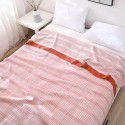 Leisure bamboo cotton sofa cover blanket towel quilt cool thousand bird grid gauze summer cool quilt air conditioning blanket summer double 