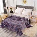 Factory price Wholesale flannel blanket coral wool bed sheet yoga cover blanket flannel gift air conditioning blanket 