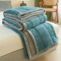 Farai velvet milk velvet composite blanket Double layer blanket Three layer blanket Single double thickened blanket Cotton blanket 