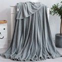 Factory price Wholesale flannel blanket coral wool bed sheet yoga cover blanket flannel gift air conditioning blanket 