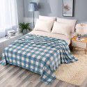 Factory price Wholesale flannel blanket coral wool bed sheet yoga cover blanket flannel gift air conditioning blanket 