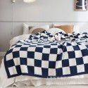 Net red checkerboard double-layer thickened blanket sofa blanket wholesale blanket manufacturer direct sale blanket 