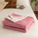 New flannel blanket Double layer cashmere blanket Farad blanket Wholesale pure polar blanket 