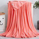 Factory price Wholesale flannel blanket coral wool bed sheet yoga cover blanket flannel gift air conditioning blanket 