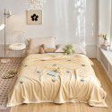 Milk velvet teddy quilt cover blanket blanket small blanket sofa blanket thickened autumn and winter sofa blanket nap blanket 