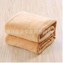 Pure color Farai blanket blanket coral wool bedspread double-sided blanket children blanket gift wholesale 