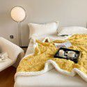 Fluorescent formaldehyde taff cashmere lamb blanket thickened warm blanket in autumn and winter sofa blanket car blanket blanket wholesale 