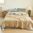 Farai velvet milk velvet composite blanket Double layer blanket Three layer blanket Single double thickened blanket Cotton blanket 