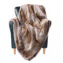 Nordic imitation fur blanket imitation fur sofa blanket model room soft decoration light luxury fur blanket thickened double-layer blanket 