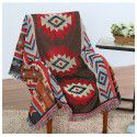 Dulcis Kilim Thread Blanket Office Air conditioning blanket Knitted cotton blanket European style sofa towel can be ordered for wholesale 