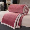 Network Red Hot Double Sided Thickened Milk Felt Blanket Flange Felt Quilt Winter Sheet Blanket Midday Sleeping Blanket 