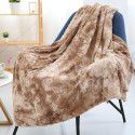 Cross border blanket PV velvet blanket Long wool crystal blanket Foreign trade shawl blanket Amazon 