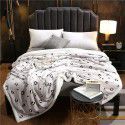 Cross border exclusive leopard print series new winter thickened double layer lamb blanket single double sofa flannel blanket 