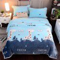 Marten blanket flannel summer nap blanket blanket blanket bed sheet student bed single double air-conditioned blanket 