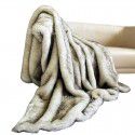 European Fox like Blanket Model Room Soft Fur Blanket PV Blanket Bed End Blanket 