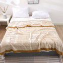 Leisure bamboo cotton sofa cover blanket towel quilt cool thousand bird grid gauze summer cool quilt air conditioning blanket summer double 