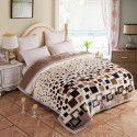 Factory blanket Raschel blanket thickened double-layer warm blanket super soft double-sided blanket gift wholesale 