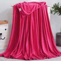 Factory price Wholesale flannel blanket coral wool bed sheet yoga cover blanket flannel gift air conditioning blanket 