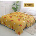 Coral blanket quilt thickened warm bed sheet flannel blanket event gift logo 