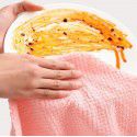 Lace pineapple rag household cleaning kitchen towel degreasing and absorbing water lazy kitchen towel wiping towel wholesale 