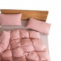 New products in autumn and winter 2020 all cotton washed cotton three / four piece set of pure cotton simple bed products quilt cover bed sheet set leather powder 